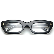 Carica l&#39;immagine nel visualizzatore di Gallery, Japanese Tortoise Acetate Eyeglasses Frames Women Prescription Glasses Men Classical Designer Retro Black White Cateye Eyewear