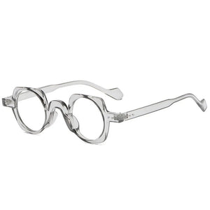 Japanese Vintage Style Round Square Frame Blue Light Blocking Glasses Unisex Non-Prescription Glasses Vintage Eyeglasses Frame