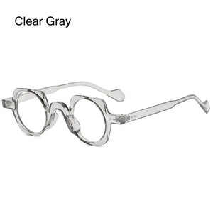 Japanese Vintage Style Round Square Frame Blue Light Blocking Glasses Unisex Non-Prescription Glasses Vintage Eyeglasses Frame