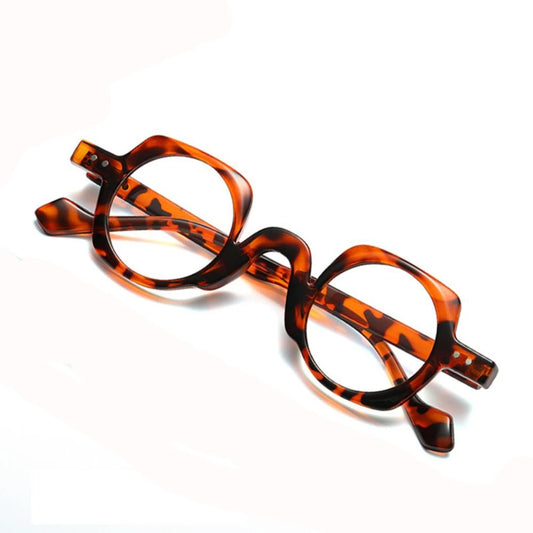 Japanese Vintage Style Round Square Frame Blue Light Blocking Glasses Unisex Non-Prescription Glasses Vintage Eyeglasses Frame