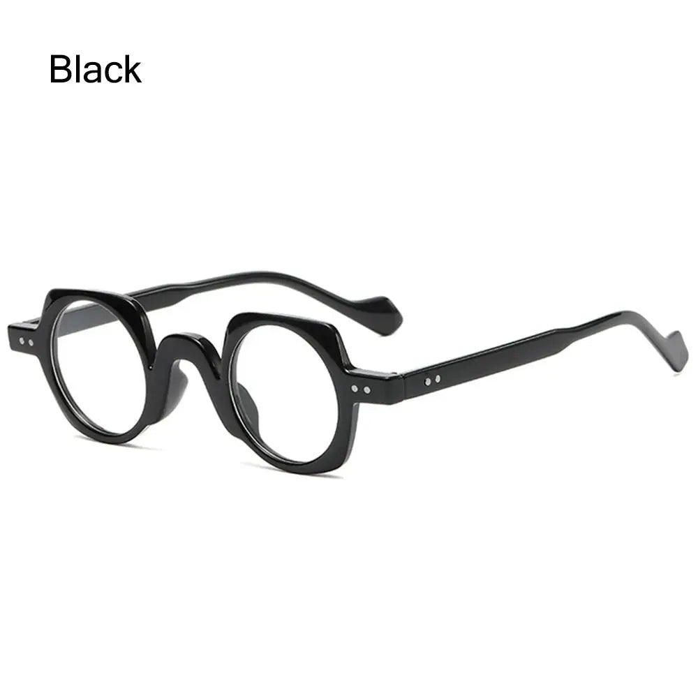 Japanese Vintage Style Round Square Frame Blue Light Blocking Glasses Unisex Non-Prescription Glasses Vintage Eyeglasses Frame