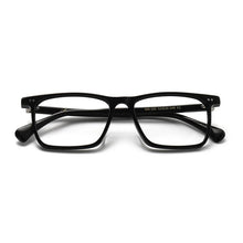 Carica l&#39;immagine nel visualizzatore di Gallery, Montatura per occhiali in lamiera di acetato giapponese Occhiali da vista miopia da uomo con montatura quadrata da lavoro, tendenza retrò ottica