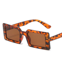 Load image into Gallery viewer, Jelly Color Small Rectangle Sunglasses for Women Female Personality Street Shooting Hip-hop Bungee Sun Glasses
