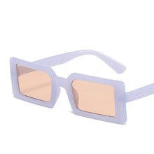 Load image into Gallery viewer, Jelly Color Small Rectangle Sunglasses for Women Female Personality Street Shooting Hip-hop Bungee Sun Glasses