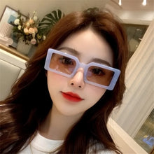 Load image into Gallery viewer, Jelly Color Small Rectangle Sunglasses for Women Female Personality Street Shooting Hip-hop Bungee Sun Glasses