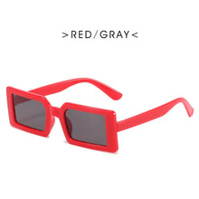 Load image into Gallery viewer, Jelly Color Small Rectangle Sunglasses for Women Female Personality Street Shooting Hip-hop Bungee Sun Glasses