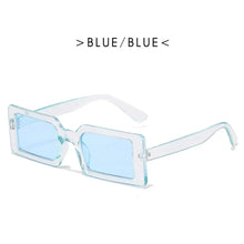 Load image into Gallery viewer, Jelly Color Small Rectangle Sunglasses for Women Female Personality Street Shooting Hip-hop Bungee Sun Glasses