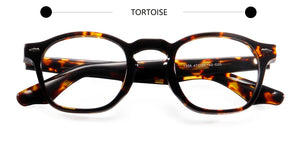 Jm Mage  Designer Tart Optical Frame Round Oval Thick Acetate Eyeglasses Women Men Prescription Spectacle Frames 47 Size