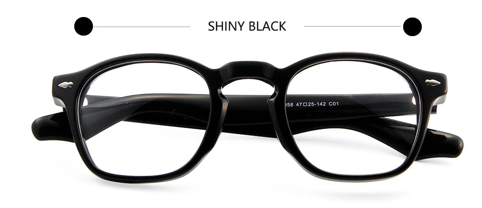 Jm Mage  Designer Tart Optical Frame Round Oval Thick Acetate Eyeglasses Women Men Prescription Spectacle Frames 47 Size