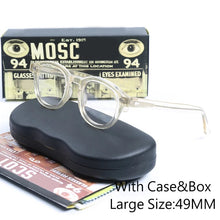 Load image into Gallery viewer, Johnny Depp Eyeglasses Men Spectacle Frame Lemtosh Style Glasses Transparent Lens Brand designer Computer Male Round Vintage