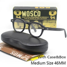 Load image into Gallery viewer, Johnny Depp Eyeglasses Men Spectacle Frame Lemtosh Style Glasses Transparent Lens Brand designer Computer Male Round Vintage