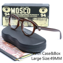 Load image into Gallery viewer, Johnny Depp Eyeglasses Men Spectacle Frame Lemtosh Style Glasses Transparent Lens Brand designer Computer Male Round Vintage