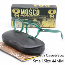 Load image into Gallery viewer, Johnny Depp Eyeglasses Men Spectacle Frame Lemtosh Style Glasses Transparent Lens Brand designer Computer Male Round Vintage