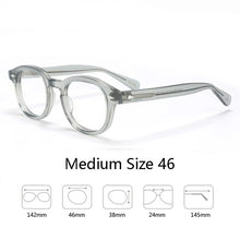 Load image into Gallery viewer, Johnny Depp Eyeglasses Men Spectacle Frame Lemtosh Style Glasses Transparent Lens Brand designer Computer Male Round Vintage