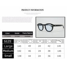 Carica l&#39;immagine nel visualizzatore di Gallery, Johnny Depp Sunglasses Men Women With Case$Box   Brand Designer Light Blue Lemtosh Style Sun Glasses For Male Female Oculos