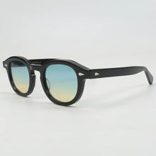 Carica l&#39;immagine nel visualizzatore di Gallery, Johnny Depp Sunglasses Men Women With Case$Box   Brand Designer Light Blue Lemtosh Style Sun Glasses For Male Female Oculos