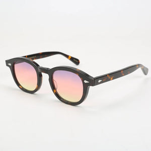 Johnny Depp Sunglasses Men Women With Case$Box   Brand Designer Light Blue Lemtosh Style Sun Glasses For Male Female Oculos