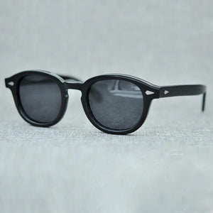 Johnny Depp Sunglasses Men Women With Case$Box   Brand Designer Light Blue Lemtosh Style Sun Glasses For Male Female Oculos