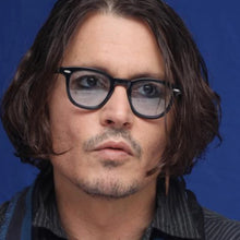 Carica l&#39;immagine nel visualizzatore di Gallery, Johnny Depp Sunglasses Men Women With Case$Box   Brand Designer Light Blue Lemtosh Style Sun Glasses For Male Female Oculos