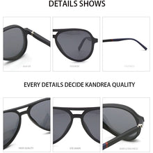 Load image into Gallery viewer, 2 IN 1 Clips on Magnetic Polarized Sunglasses Men Optical Vintage Glasses Frame Women Brand Design Eyeglasses C8009