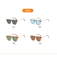 Load image into Gallery viewer, 2 In 1 Round Polarized Sunglasses Women Men Vintage Magnet Eyeglasses Optical Myopia Prescription Glasses