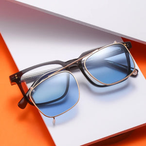 KANDREA Metal Magnet Polarized Glasses Frame Women Men Vintage Sunglasses Optical Myopia Eyeglasses Prescription Glasses 62675