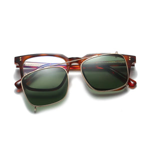 KANDREA Metal Magnet Polarized Glasses Frame Women Men Vintage Sunglasses Optical Myopia Eyeglasses Prescription Glasses 62675