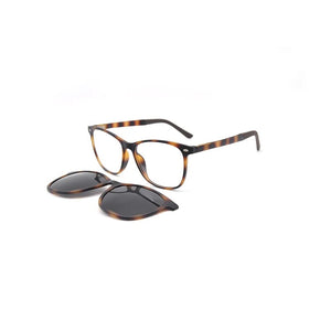 KANDREA Vintage Clip on Polarized Sunglasses Women Men Myopia Eyeglasses Brand Designer Optical Frame Prescription Glasses S2032