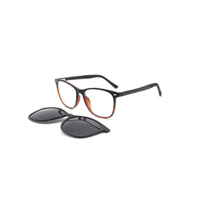 KANDREA Vintage Clip on Polarized Sunglasses Women Men Myopia Eyeglasses Brand Designer Optical Frame Prescription Glasses S2032