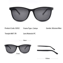 Load image into Gallery viewer, KANDREA Vintage Clip on Polarized Sunglasses Women Men Myopia Eyeglasses Brand Designer Optical Frame Prescription Glasses S2032