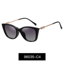 Load image into Gallery viewer, 2 In 1 Clip on Sunglasses Women 2022 UV400 Polarized Optical Myopia Magnetic Anti Blue Light Glasses Frame Retro Cat Eye