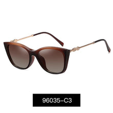 Load image into Gallery viewer, 2 In 1 Clip on Sunglasses Women 2022 UV400 Polarized Optical Myopia Magnetic Anti Blue Light Glasses Frame Retro Cat Eye