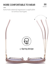 Load image into Gallery viewer, 2 In 1 Clip on Sunglasses Women 2022 UV400 Polarized Optical Myopia Magnetic Anti Blue Light Glasses Frame Retro Cat Eye