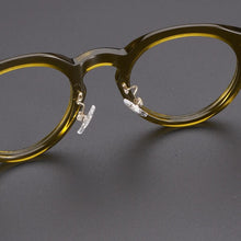 Carica l&#39;immagine nel visualizzatore di Gallery, KC-77 Japanese  Acetate Original Glasses Frames Men Prescription Classical Eyeglasses Women Retro Brand Designer Eyewear