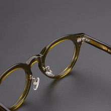 Carica l&#39;immagine nel visualizzatore di Gallery, KC-77 Japanese  Acetate Original Glasses Frames Men Prescription Classical Eyeglasses Women Retro Brand Designer Eyewear