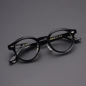 KC-77 Japanese  Acetate Original Glasses Frames Men Prescription Classical Eyeglasses Women Retro Brand Designer Eyewear
