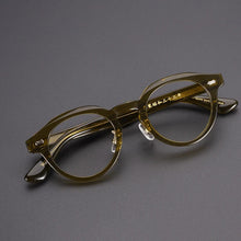 Carica l&#39;immagine nel visualizzatore di Gallery, KC-77 Japanese  Acetate Original Glasses Frames Men Prescription Classical Eyeglasses Women Retro Brand Designer Eyewear