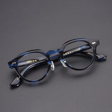 Carica l&#39;immagine nel visualizzatore di Gallery, KC-77 Japanese  Acetate Original Glasses Frames Men Prescription Classical Eyeglasses Women Retro Brand Designer Eyewear
