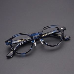 KC-77 Japanese  Acetate Original Glasses Frames Men Prescription Classical Eyeglasses Women Retro Brand Designer Eyewear