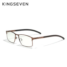 Load image into Gallery viewer, KINGSEVEN  Men Titanium Alloy Glasses Frame  Business Style Eyeglasses Ultralight Myopia Prescription