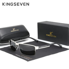 Carica l&#39;immagine nel visualizzatore di Gallery, KINGSEVEN Men Polarized Photochromic Sunglasses Women Chameleon Sun Glasses UV400 Anti-glare Driving Square Eyeglasses