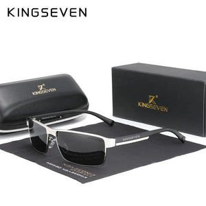 KINGSEVEN Men Polarized Photochromic Sunglasses Women Chameleon Sun Glasses UV400 Anti-glare Driving Square Eyeglasses