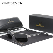 Carica l&#39;immagine nel visualizzatore di Gallery, KINGSEVEN Men Polarized Photochromic Sunglasses Women Chameleon Sun Glasses UV400 Anti-glare Driving Square Eyeglasses
