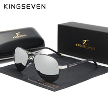 Load image into Gallery viewer, KINGSEVEN Polarized Sunglasses Men Brand Lens Reflective Coating Driving Sunglasses Vintage Male Eyewear