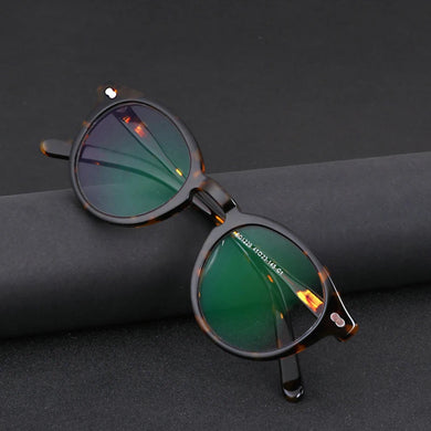 KJDCHD Brand Vintage Acetate Optical Glasses Frames Men Women  Prescription Eyeglasses Frames