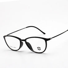 Load image into Gallery viewer, KJDCHD Tungsten Titanium Glasses Men Women Cat Eye Eyeglasses Frames Precription Spectacles Ultra Light Eyeglass Female Points