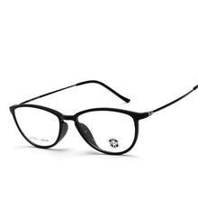 Load image into Gallery viewer, KJDCHD Tungsten Titanium Glasses Men Women Cat Eye Eyeglasses Frames Precription Spectacles Ultra Light Eyeglass Female Points
