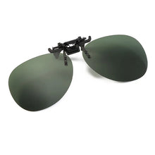 Carica l&#39;immagine nel visualizzatore di Gallery, KLASSNUM Men Driving Clip On Sunglasses for Myopia Eyeglasses Women Polarized Square Night Vision Fishing UV400 Sun Glasses