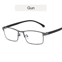 Load image into Gallery viewer, KOTTDO Vintage Square Optical Eye Glasses Frames Metal Men Classic Business Clear Transparent Frame Eyeglasses oculos