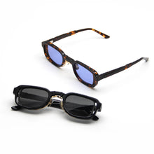 Carica l&#39;immagine nel visualizzatore di Gallery, KUB Maske N12   Acetate German Designer Brand Square Cutout Design Men&#39;s and Women&#39;s Sunglasses  Sonnenbrillen